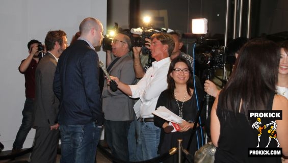 Michael Lennox interviewed at Oscar Reception LA