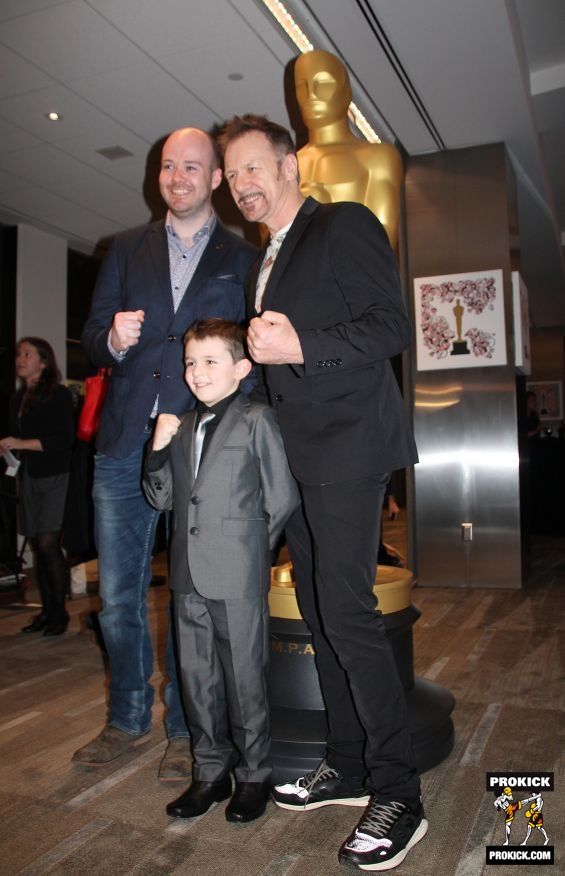 Michael - Riley and Billy at the Oscar Reception