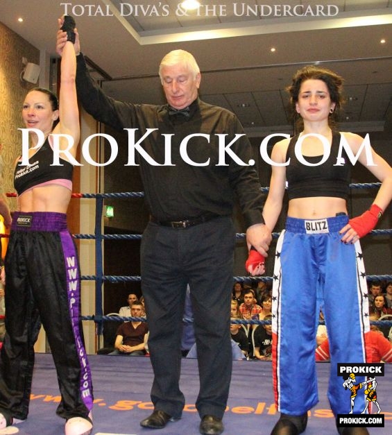 Rowena wins kickboxing bout