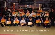 Kids group photo with assistant instructors