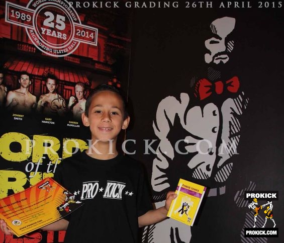 Shafeen chowdray new prokick yellow belt