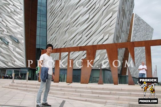 Japanese fighter titanic Quarter Belfast