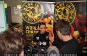 Dani gives interview post weighin