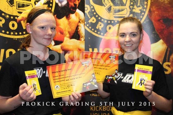 Sisters Suzanne and Charlene make the grade at ProKick