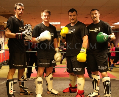 Old Faces at ProKick Sparring Class