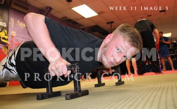 Jake McCready push-ups