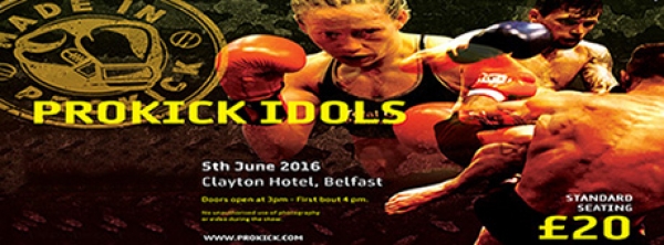 Get your tickets for ProKick Idols