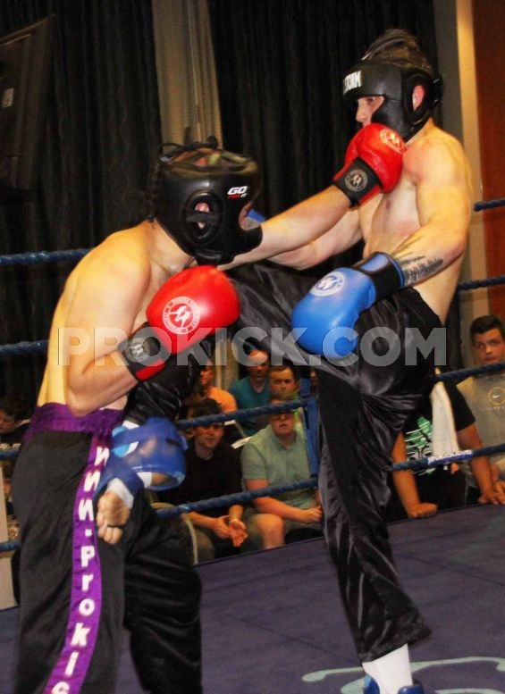 Kickboxing from the Clayton hotel Belfast