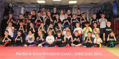 One of our Saturday Kids classes last year