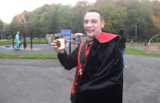 Dracula stops for a Coffee?