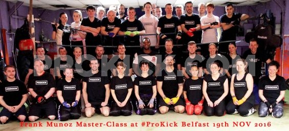 Frank Munoz Master-Class at ProKick Belfast