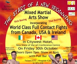 Judgement Day in Dublin will see 3 ProKick fighters joining Shane Lynch's promotion