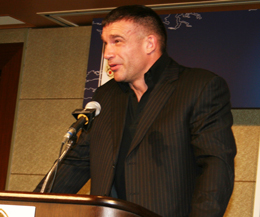 Peter Aerts the final chapter in his illustrious fighting career and one of the sports Mr nice guys.