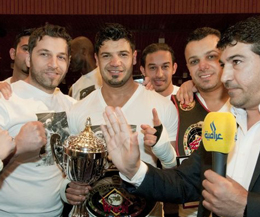 Brothers Riyadh & Mohammed Alazzawi lift two WKN World Titles on July 14th 2012