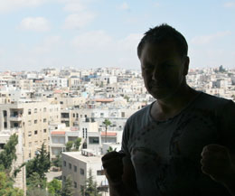 Billy Murray celebrated the 12th on vacation in Amman Jordan