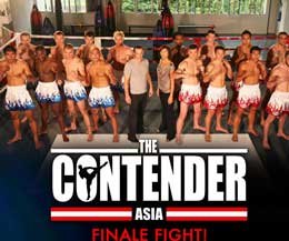 CONTENDER ASIA - FINAL - Australia’s John Wayne Parr and Thailand’s Yodsaenklai Fairtex will do battle over 5 three minute rounds for the top spot and title