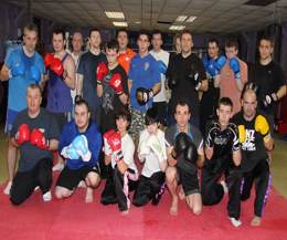 The survivers at this weeks (Febuaruy) Billy's boot Camp - Pictured this morning Friday 17th Feb