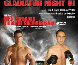 7th June 2008. Lisbon. Portugal - WKN championship kickboxing