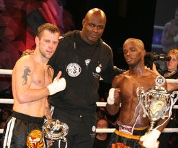 ProKick's gary Hamilton lost his first fight in Holland at a Big Showtime event