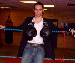 Ian Young after winning kickboxing titles - is he on the ropes?!