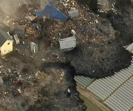 Devastation in Japan