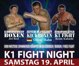 19th of April 2008 two German Title fights at Nürnberg Germany