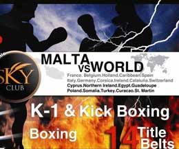 WKN mega show in Malta as Malta Vs the world