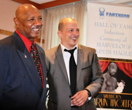 Marvelous Marvin Hagler is now the Grand Patron of the commission