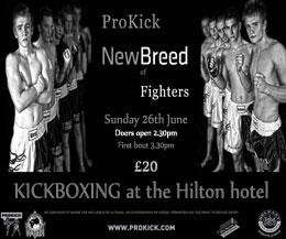 ProKick's Latest Kickboxing Event - SOLD OUT