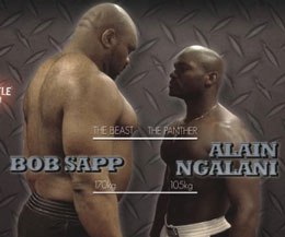 Bob Sapp will face Alain Ngalani on October 7th at the Queen Elizabeth Stadium