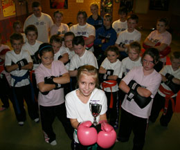 This week’ winner was 10 year-old blue belt Niamh Dougal