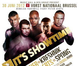 June 30th TONIGHT will see the last fight of legendary K-1 fighter PETER AERTS