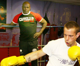 A classic fight in the making, Hamilton Vs Cox - But first K1 legend Ernesto Hoost looks over Gary's sparring