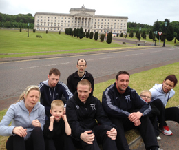 FUN Mini Boot Camp, a few members took advantage of Stormont Park for a more relaxed way to keep fit.