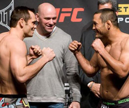 Rich Franklin & Dan Henderson Weigh In