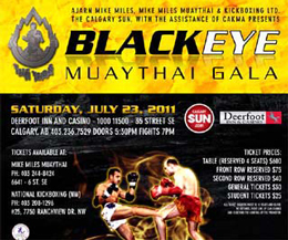 Mike Myles Muay Thai Canada Event