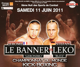 Jerome Le-Banner will face Stefan Leko in a championship event set for June 11