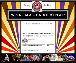 International WKN Seminar This August in Malta