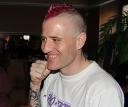 ProKick's Gary Fullerton, Instructor, fighter and now hair model, what's next for the popular member