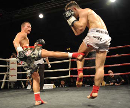 Action from the WKN event in Hamburg, Germany 10th December 2011