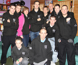 Team ProKick 'boxing team' looking fresh faced and confident before their trip to Kilkenny