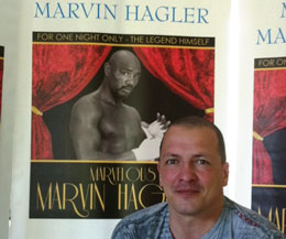 Boxer 'Marvelous Marvin Hagler' will be honoured in Geneva - Mr Carl Emery (Pictured) will stage the event.