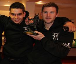 ProKick's Karl McBlain and Johnny Smith are setting out to repeat their wins in The Hilton Hotel