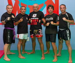 WKN President Mr Stéphane Cabrera and the WKN Malta Team