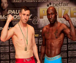 Paul McCloskey must win big against ‘Chop Chop’ DeMarcus Corley tonight at the Kings Hall in Belfast