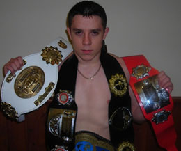 England’s Shawn Burton was competing in New York for a WKA world light-weight Full-Contact title