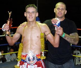 mark Bird will not face Toby Smith ( Toby pictured here with his Father) in perth on March 13th when John Wayne Parr challenges for a WKN world title.